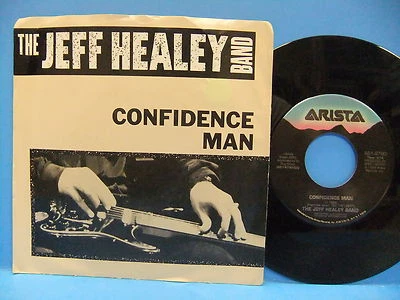 The Jeff Healey Band Confidence Man / That's What They Say 1988 PS Arista 9790 - Image 1 of 2