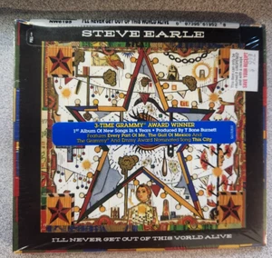 I'll Never Get Out of This World Alive by Steve Earle CD 2011 Album Brand New - Imagen 1 de 2