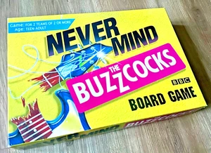 Never Mind The Buzzcocks Board Game 1996 BBC Complete - Picture 1 of 4