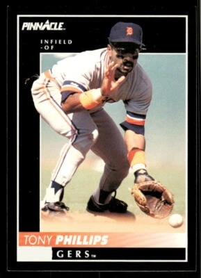 1992 Pinnacle #243 Tony Phillips - Image 1 of 2