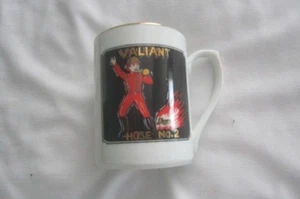 VALIANT Fireman's Stein-Shaped Coffee Mug Hose No. 2 Gold Trim ? Made in Japan - Picture 1 of 4