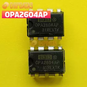 5 PIEZAS Nuevo BURR-MARRÓN/BB/TI OPA2604AP DIP-8 IC - Imagen 1 de 1
