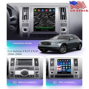 Car Stereo Radio GPS 9.7'' Vertical Touchscreen For Infiniti FX35 FX45 06-08 US - Picture 1 of 22