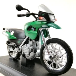 BMW F650 GS Motorcycle Diecast Model Welly 1:18 Scale Toy Collection Collectible - Picture 1 of 12