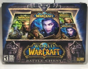 World of Warcraft Battle Chest PC Mac 2007 Video Game Vintage Retro Blizzard - Picture 1 of 5