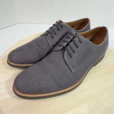 Zapatos para hombre Steve Madden gris Nevins con cordones Oxford informales talla 10 Foto 1 de 4