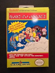 BOX ONLY - for Kung Fu Heroes for Nintendo Entertainment System (NES)
