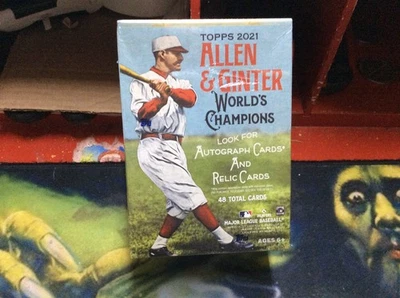 2021 Topps Allen & Ginter Baseball Factory Sealed Blaster Box - Image 1 of 4