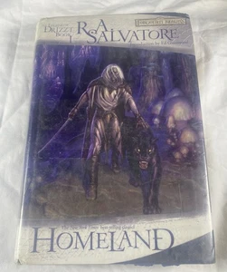 Homeland Hardcover RA Salvatore Ex Library Book - Picture 1 of 15