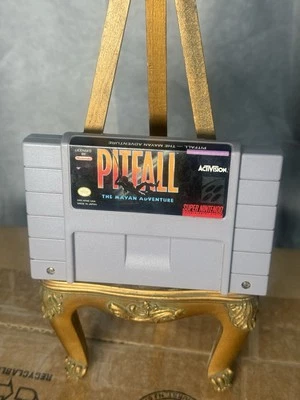 Pitfall: The Mayan Adventure Super Nintendo SNES Game Cartridge - Image 1 of 3