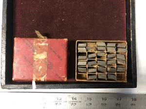 Lot A StCs MACHINIST TOOL LATHE Box of Goddard & Goddard Carbide Inserts - Picture 1 of 4