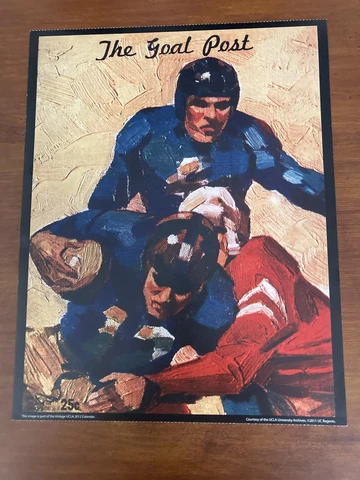 Vintage UCLA Football Poster - Great For Framing! Cover