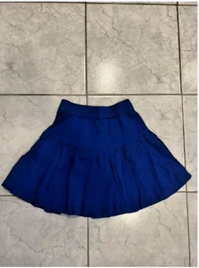 Catimini Jocelyne cobalt ruffle skirt Size 12 NWT - Picture 1 of 2