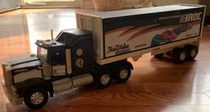 1993 BUDDY L BRUISER KENWORTH SEMI IROC TRUE VALUE DODGE MOPAR PRESSED STEEL - Picture 1 of 7