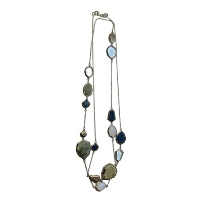 Silpada Sterling 925 Silver Lapis of Luxury Necklace N3093 40 in - Image 1 of 4