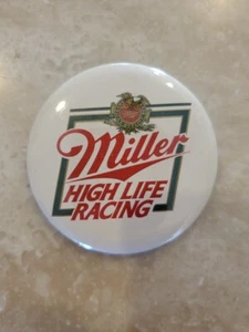 Vintage Miller High Life Racing Pin 2.5" NASCAR NHRA Racing Pin - Picture 1 of 3