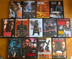 Wesley Snipes 13x DVD Movie Collection Blade 1-3 Demolition Man Drop Zonemore R2 - Picture 1 of 1