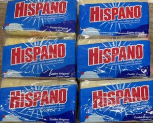 HISPANO JABON BAR SOAPS 6PC FREE SHIPPING - Picture 1 of 12