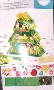 We R Memory Keepers Mini Pinatas Christmas Tree Paper Kit, Makes 3 - Picture 1 of 4