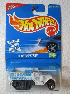 1996 Hot Wheels SWINGFIRE #492 "SNOW PATROL" - Image 1 of 3