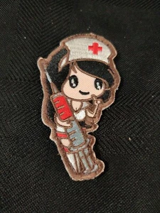 Nurse Embroidered Hook And Loop / Sew On Roughly 3" X 1 3/4 - Picture 1 of 4