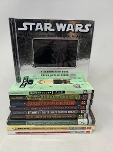 Lot 10 Star Wars Books Origami Series, Origami Paper, Jedi Academy, Scanimation - Picture 1 of 8
