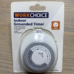 NUEVO Work Choice Temporizador Conectado a Tierra Seguridad, Navidad - 3 clavijas Programable - Imagen 1 de 16