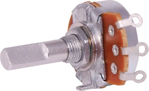 1PCS 500K 24mm Log D Shaft Single Rotary 0.5W Potentiometer - Picture 1 of 1