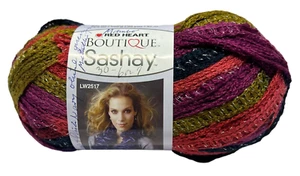 One Ball Red Heart Boutique Sashay Metallic Yarn Mambo #1937 3.5 Oz. 30 Yds. - Picture 1 of 2