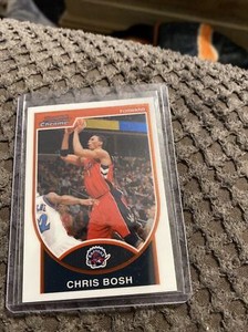 2007-08 Bowman Chrome Basketball #4 Chris Bosh Toronto Raptors