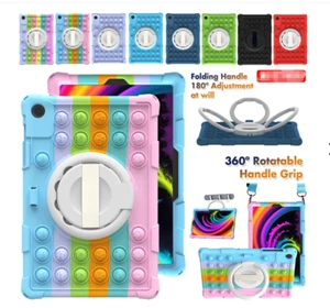Case Kids Friendly Shockproof Cover For Samsung Galaxy Tab A8 A9 Plus S9 FE A7 - Picture 1 of 41