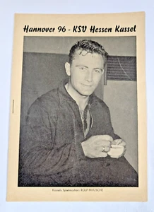 Orig. Programm Hannover 96 Hessen Kassel Aufstiegsrunde Bundesliga 1964 Fußball - Picture 1 of 3