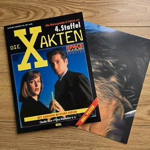 THE X-Files (DIE X AKTEN) GERMAN IMPORT - SPACE VIEW SPECIAL - SEASON 4 + POSTER - Picture 1 of 21