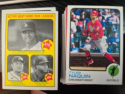 2022 Topps Heritage Baseball Cards You Pick - Image 1 of 2