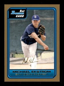 2006 Baseball Bowman Michael Ekstrom San Diego Padres #B42 Gold