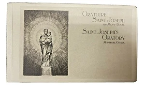 MONTREAL Oratoire Saint Joseph du Mont-Royal 1930s BOOK OF PHOTO POSTCARDS  - Picture 1 of 11