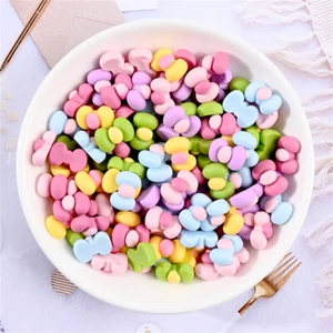30-pack Bulk Cartoon Bowknot Embellishment Bowtie Flatback Scrapbook Deco 14*9mm - Picture 1 of 5