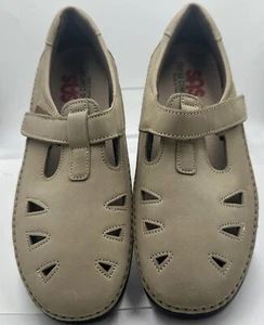 SAS Roamer Leather Walking Shoes Womens 8 WW Double Wide Everyday Moccasin NEW - Picture 1 of 18