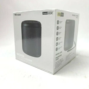 Altavoz inalámbrico portátil Wesdar k208 Bluetooth V5.0 negro - Imagen 1 de 3