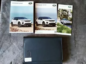 GENUINE LAND ROVER DISCOVERY SPORT 2015-2019 HANDBOOK OWNERS MANUAL WALLET B-230 - Picture 1 of 4