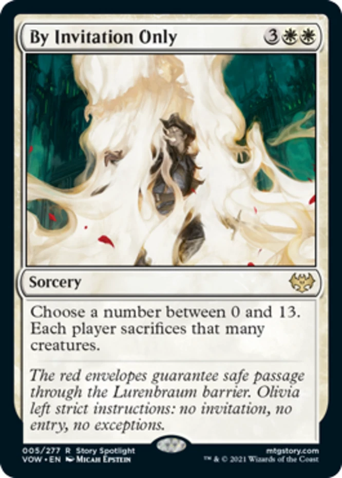 x1 By Invitation Only - Innistrad: Crimson Vow - NM - MTG - Image 1 of 1