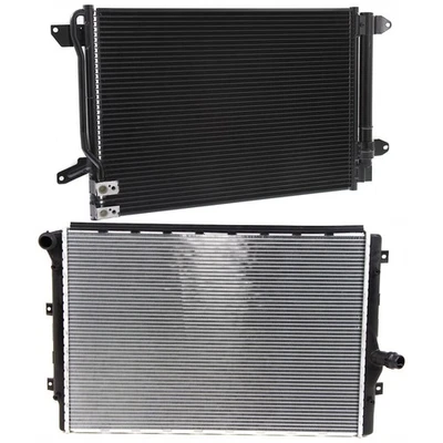 Radiator for VW Sedan Volkswagen Beetle Jetta Golf 2010-2014 - Image 1 of 4