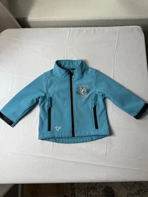 Cowgirl Hardware® 女孩美国女牛仔绿松石夹克尺寸 3T — 第 1/4 张图片
