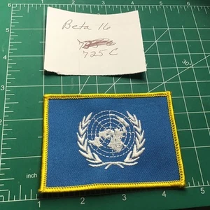 United Nations embroidered Tactical Flag Patch UN Peace Keeping Mission - Picture 1 of 7