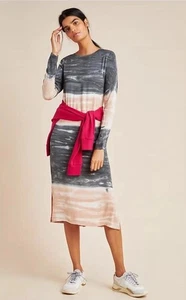 Vestido Dolan Trina Tie Dye Midi Abertura Lateral Talla XS~ ELEGANTE - Imagen 1 de 12