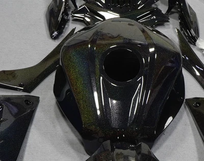 Kit de carenado camaleón pintado con láser de metal + tanque para Kawasaki Ninja 300 2013-2017 Foto 1 de 4