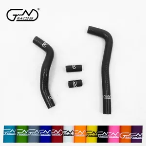 Fit 2007-2021 Honda CRF150R CRF 150R / CRF150RB Silicone Radiator Hose Kit Black - Foto 1 di 11
