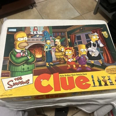 The Simpsons Clue, 2nd Edition 2002 Incomplete - Image 1 of 4