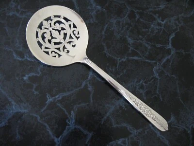 Servidor de tomate Royal Rose placa plateada 8" placa nobleza 1939 Ex NoMono Foto 1 de 4