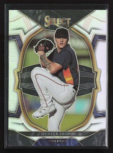 Hunter Brown 2023 Panini Select Concourse #98 Silver Prizm {1019